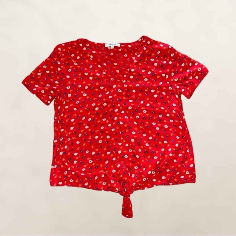 Madewell Floral Blouse
